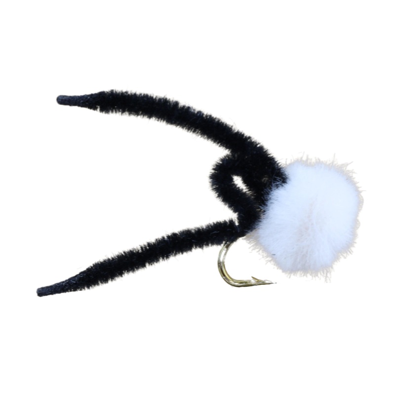 Eggi Juan, Size 12 | Black | Qty. 6 | Wild Water Fly Fishing