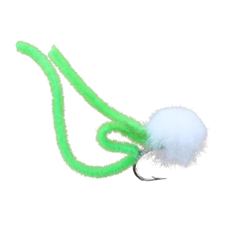 Eggi Juan, Size 12 | Lime | Qty. 6 | Wild Water Fly Fishing