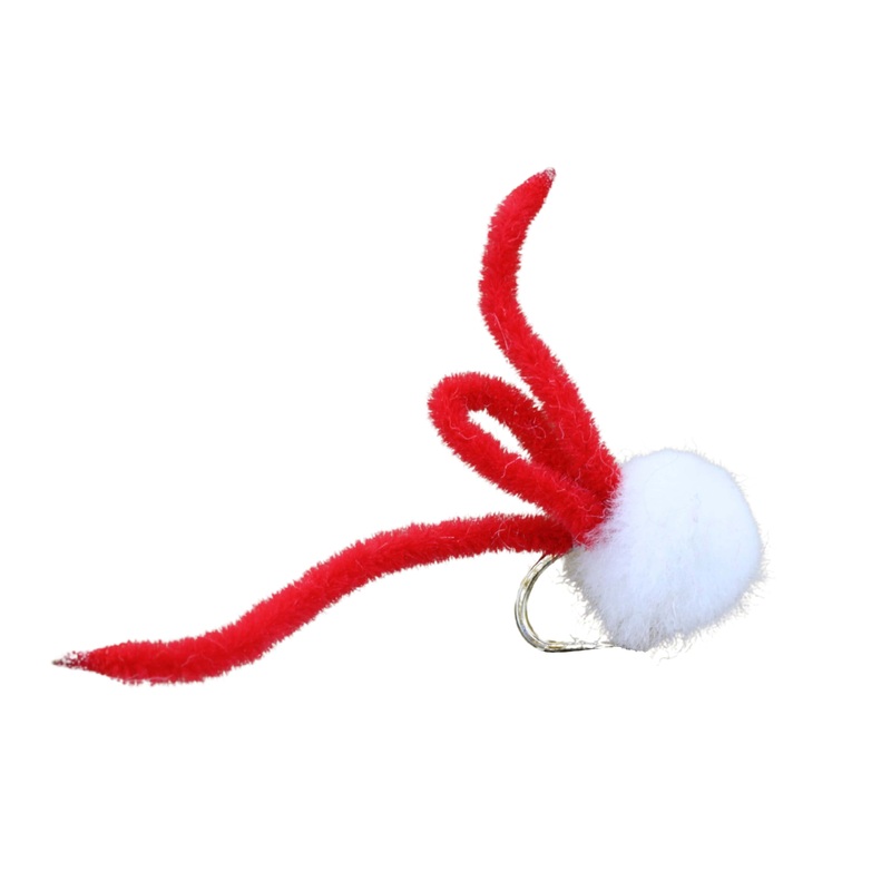 Eggi Juan, Size 12 | Red | Qty. 6 | Wild Water Fly Fishing