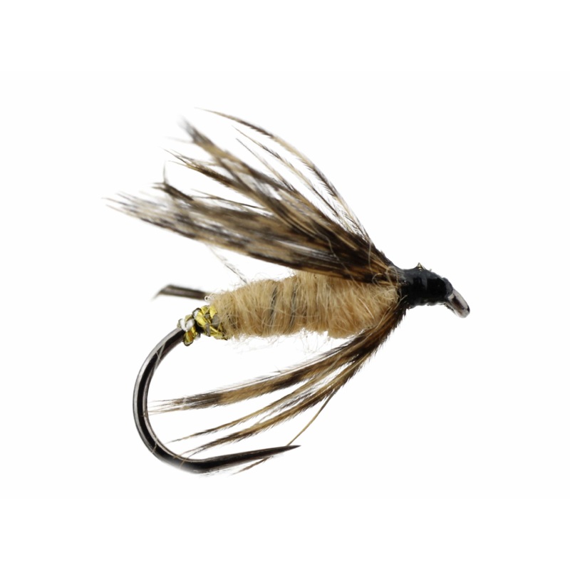 Killer Kebari Tenkara Fly, size 12 | Tan | Qty. 6 | Wild Water Fly Fishing