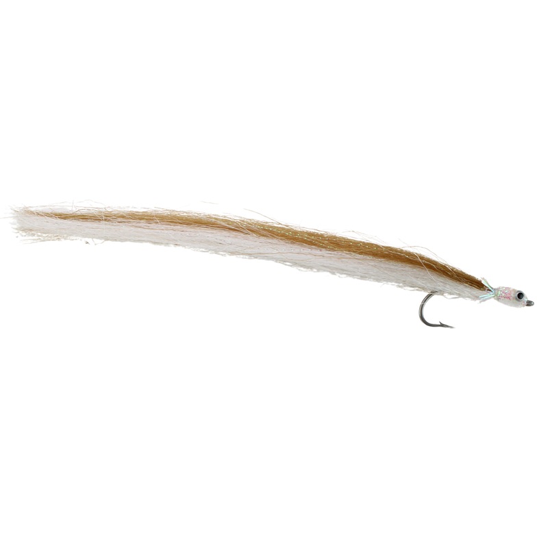 Long Tail Sand Eel, Size 1/0 | Brown | Qty. 3 | Wild Water Fly Fishing