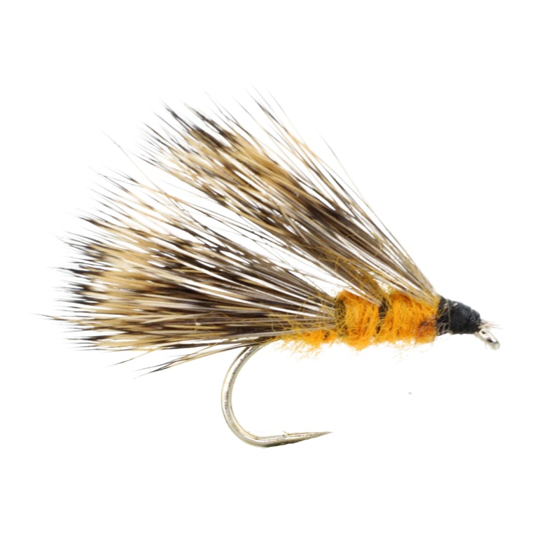Sedge Hog, Size 12 | Orange | Qty. 6 | Wild Water Fly Fishing