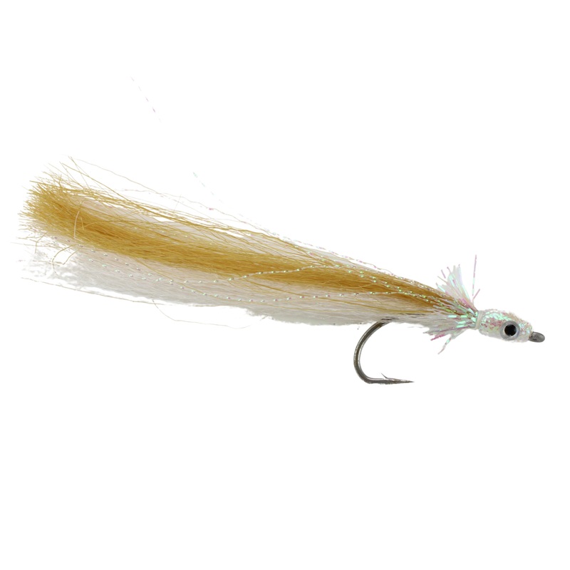 Short Tail Sand Eel, Size 1/0 | Brown | Qty. 3 | Wild Water Fly Fishing