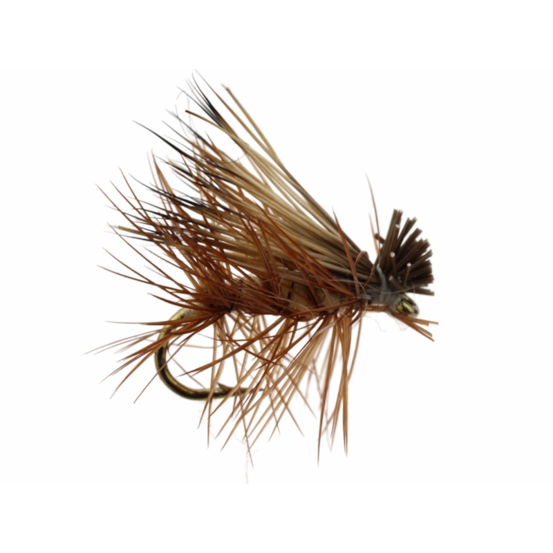 Tan Elk Caddis, Size 14 | Qty. 6 | Wild Water Fly Fishing