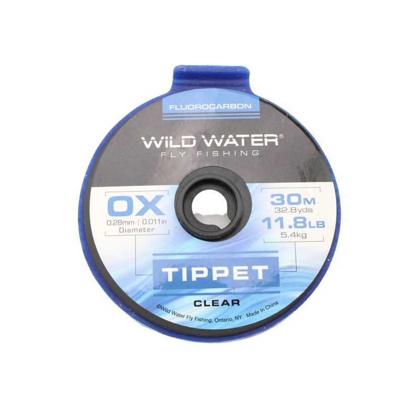 0X Fluorocarbon Tippet Spool, 30m | Wild Water Fly Fishing