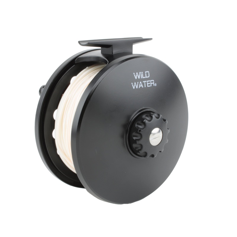 114mm Die Cast Fly Reel, 300 grain Floating Line | Spey | Switch | Saltwater | Wild Water Fly Fishing