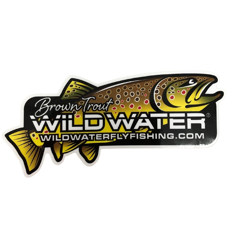 Brown Trout Sticker | Wild Water Fly Fishing