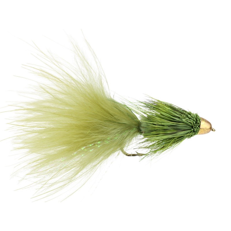 Cone Head Wooly Bugger, Size 8 | Olive | Qty. 4 | Wild Water Fly Fishing