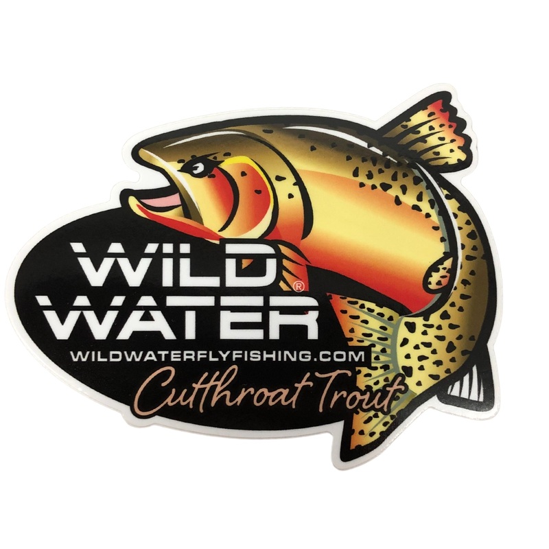 Cutthroat Trout Sticker | Wild Water Fly Fishing