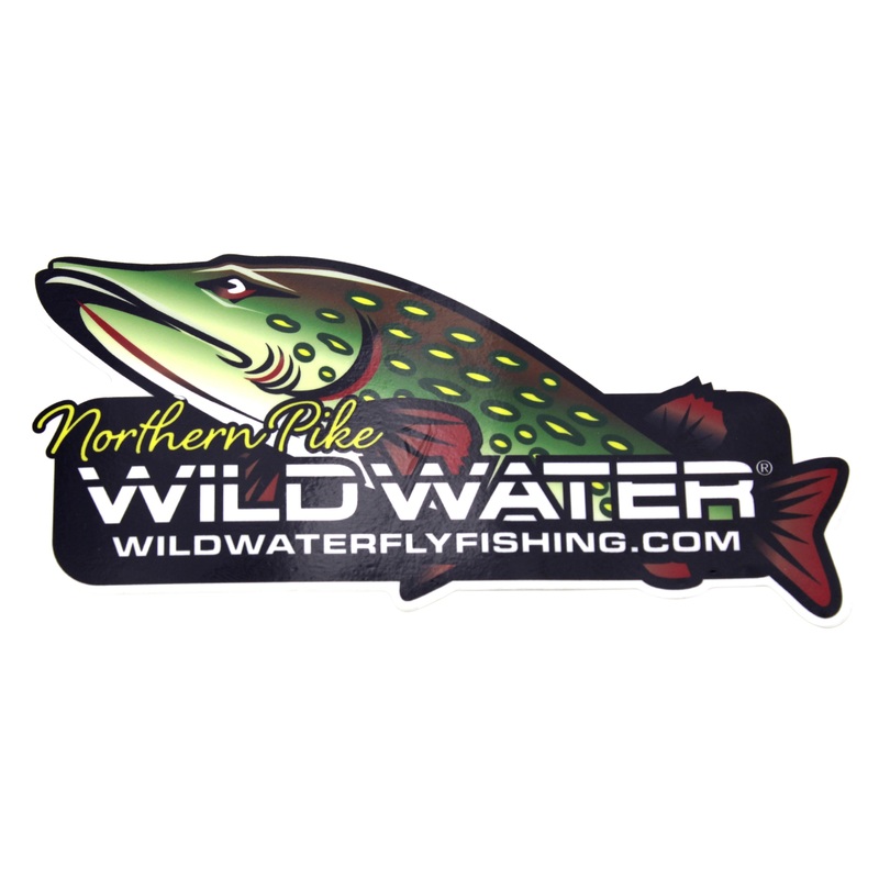 Northern Pike Sticker | Wild Water Fly Fishing