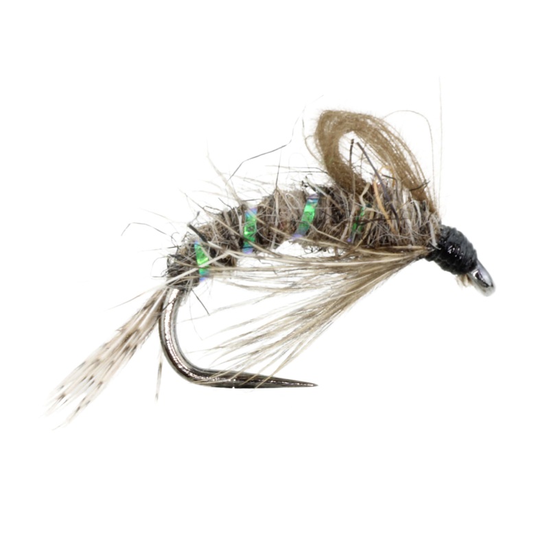 Olive Bubble Emerger, Size 14 | Qty. 6 | Wild Water Fly Fishing