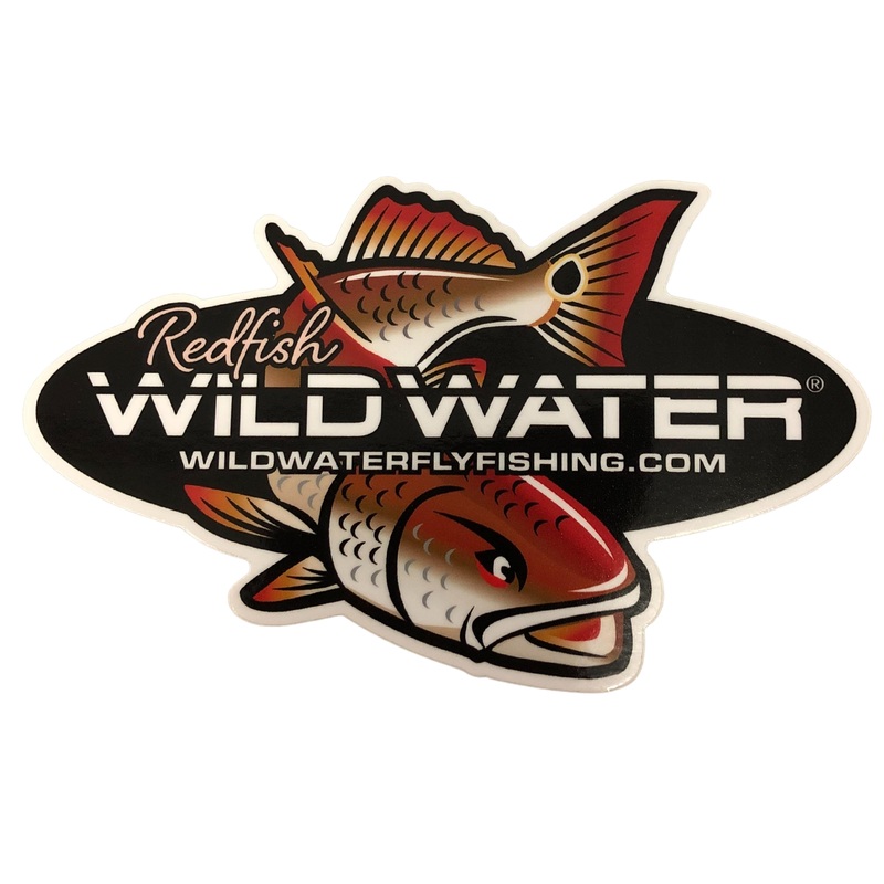 Redfish Sticker | Wild Water Fly Fishing