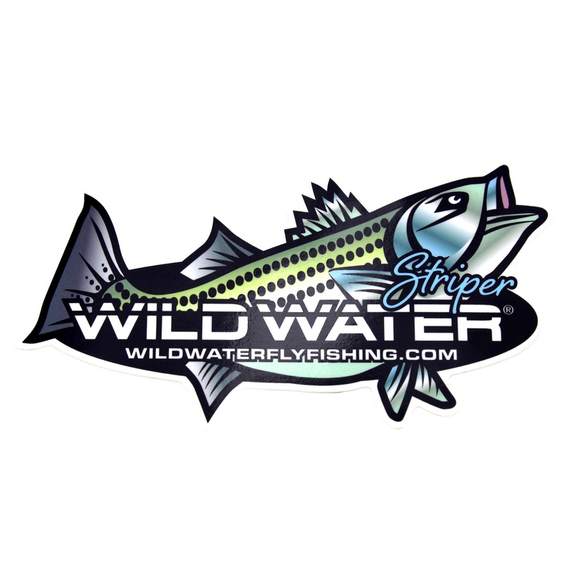 Striper Sticker | Wild Water Fly Fishing