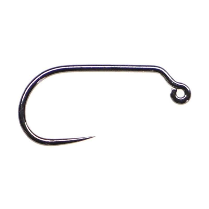 Fulling Mill Jig Force Black Nickel Barbless Hook
