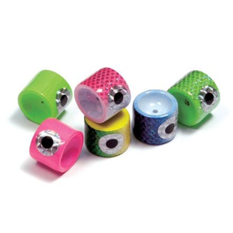 Rainy’s Big-Eye Poppin’ Head|Solid Pink|Solid Chartreuse|CB Chartreuse|CB Pink|CB Green|CB Blue