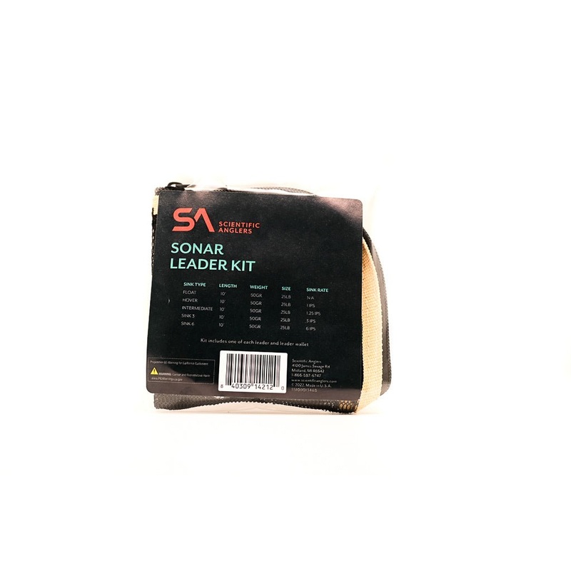 Scientific Anglers Sonar Leader Kit – Sink Tip Kit