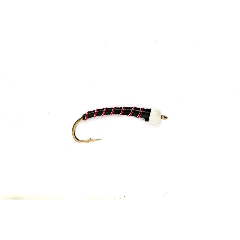 Fulling Mill – MAD BOMBER CHIRONOMID BLACK & RED