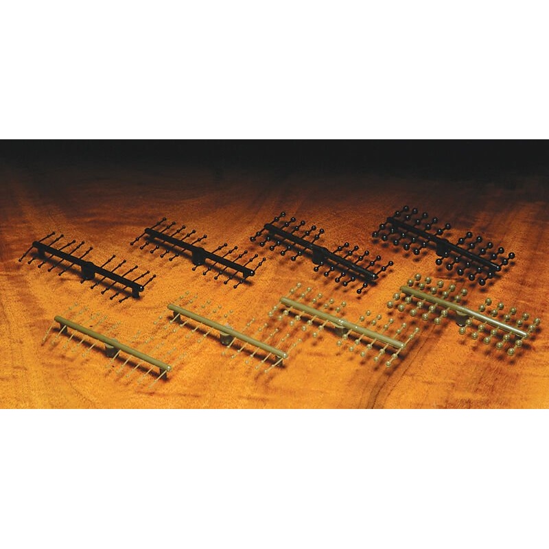 Hareline Mono Nymph Eyes|Extra Small|Small|Medium|Large|Black|Olive