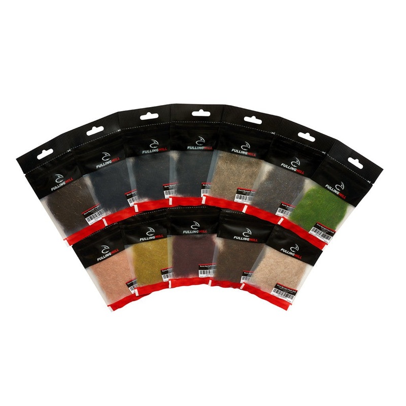 Euro Nymph Flash Dub|BLACK UV|BLK BZ P|BLK GR P|BROLUV|BROWN UV|CADDIS G|CADLARV|DKHAREUV|LTHARESE|LTOLUV|TAN UV