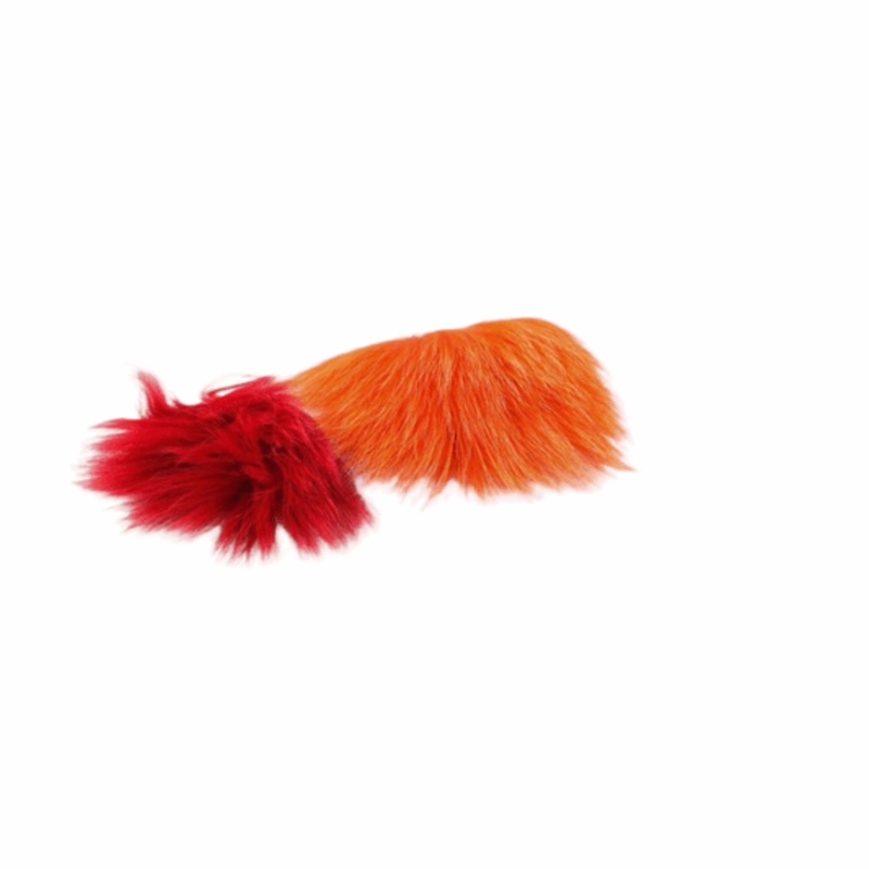 Hareline Arctic Fox Tail Hair|BLACK|CHART|HT ORANG|KNG BLUE|OLIVE|PINK|PURPLE|RED|TAN|WHITE|YELLOW