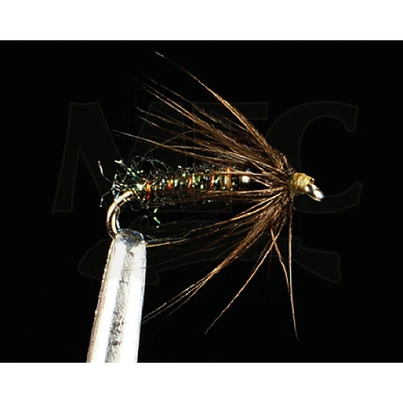 Olive Soft Hackle|BEAD|14