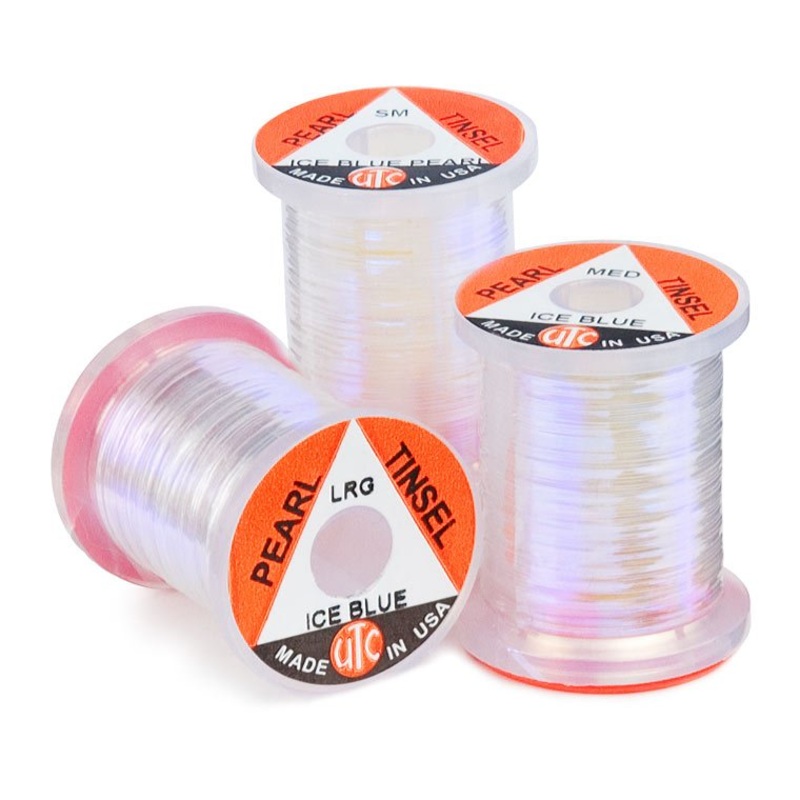 Wapsi Pearl Tinsel Ice Blue|SPOOL|LARG|MED|SM