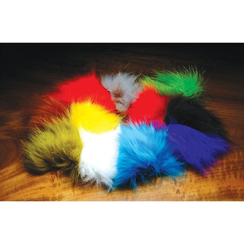 Arctic Fox Hair|BLACK|FL CHART|KING BLU|ORANGE|PURPLE|RED|WHITE|YELLOW|PKG