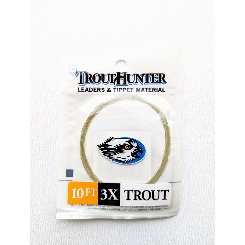 TroutHunter Nylon Leader|10’|10FT|8 FT|3X|4X|5X|6X