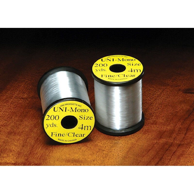 Uni Clear Mono Thread|CLEAR|3/0