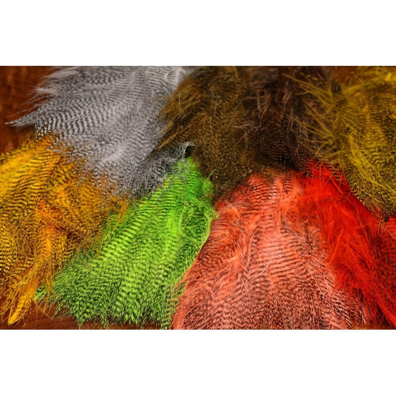 Fine Barred Marabou|CREAM|FL CHART|HOT ORAN|SHL PINK|WDUCKGLD|WHITE|YELLOW