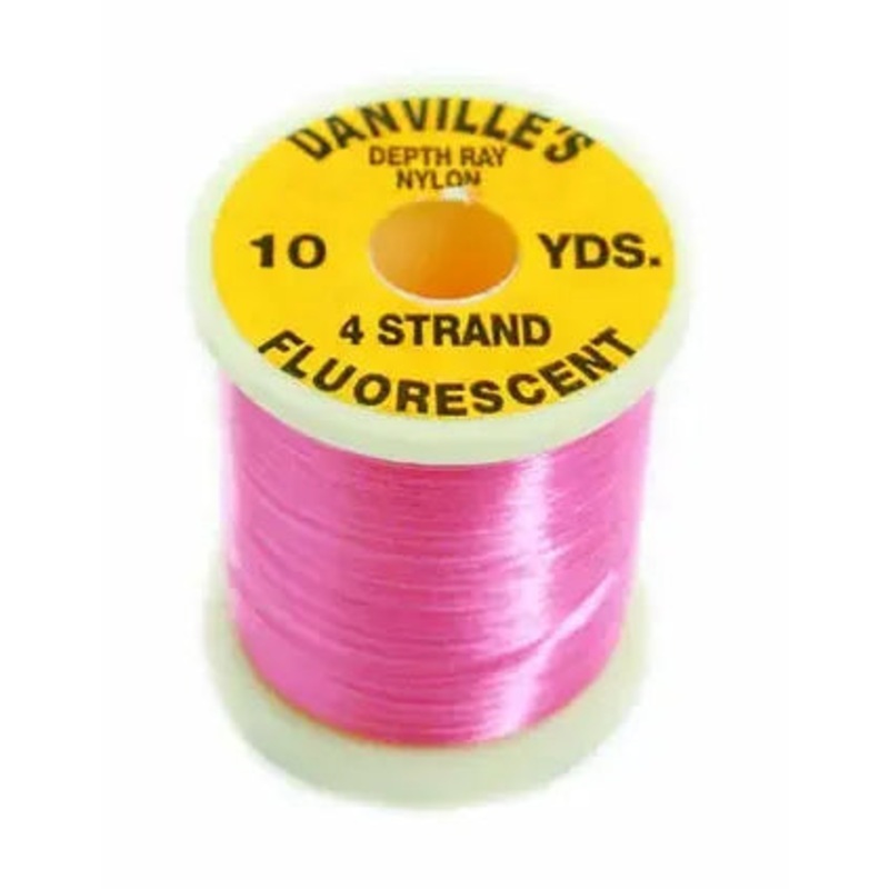 Fluorescent 4 Strand Floss|BLUE|FIRE ORN|GREEN|ORANGE|RED|SHEL PNK|WHITE|YELLOW