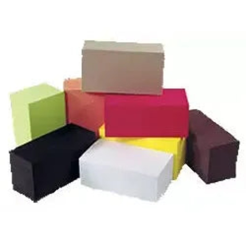 Fly Foam Blocks|BLACK|BLUE|BROWN|CHART|GREY|OLIVE|ORANGE|PINK|RED|TAN|WHITE|YELLOW|1.6″