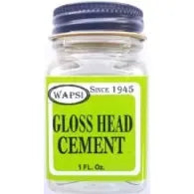 Gloss Heat Cement|CLEAR|1 OZ