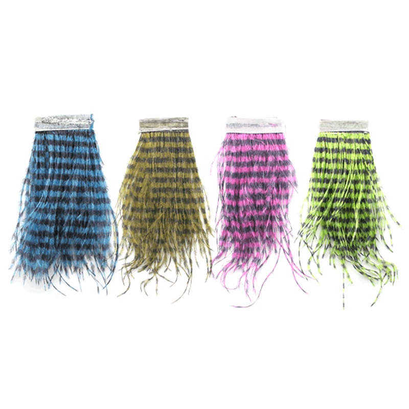 Strung Barred Ostrich|BLU/BLK|CHART/BL|FUSC/BLK|FUSC/PUR|PUR/BLK