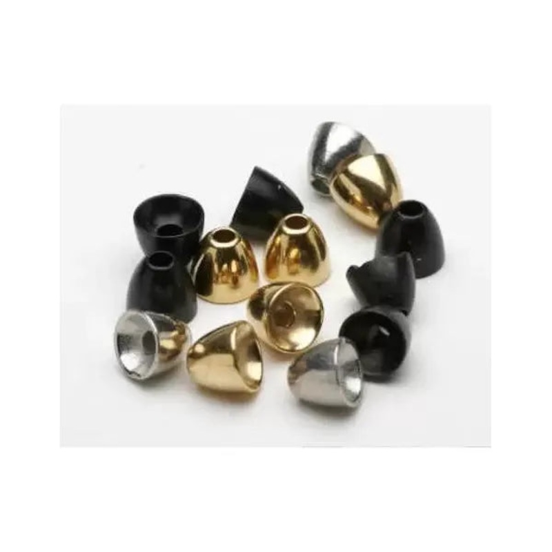 Tungsten Coneheads|BLACKNIC|COPPER|GOLD|NICKEL|LARG|MED|SMAL|XL