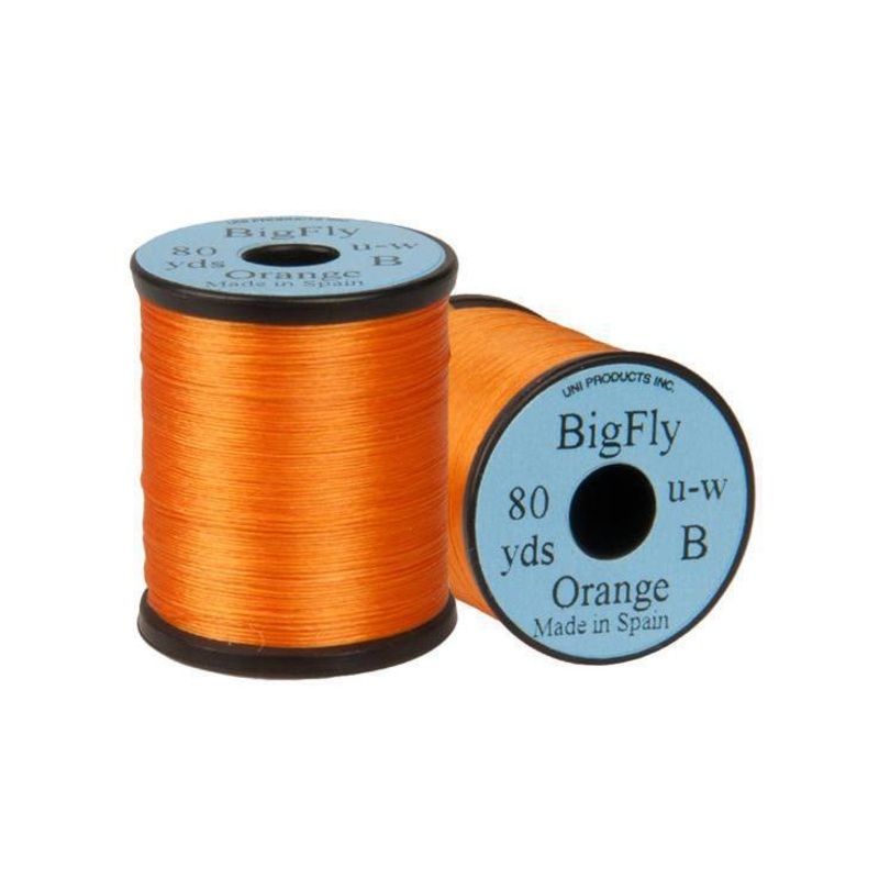 Uni Bigfly Thread|BLACK|DK BROWN|F.F.ORAN|FL CHART|GRAY|OLIVE|ORANGE|PINK|RED|WHITE|YELLOW|100Y