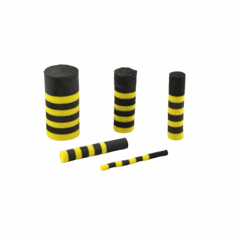 Rainy’s Bumble Bee Foam Poppers 3/16