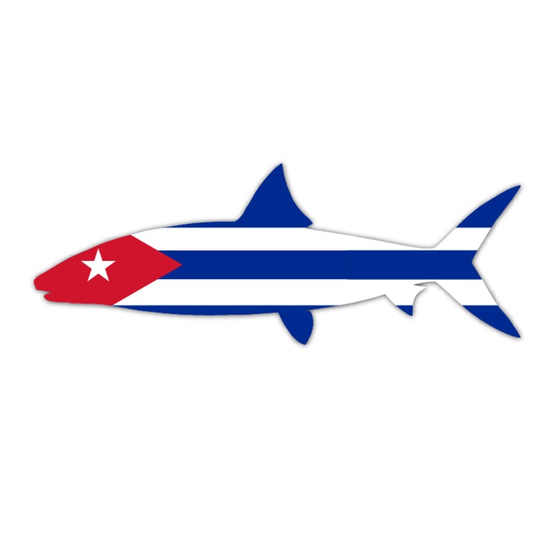 Cuba Bonefish Sticker|4″|6″