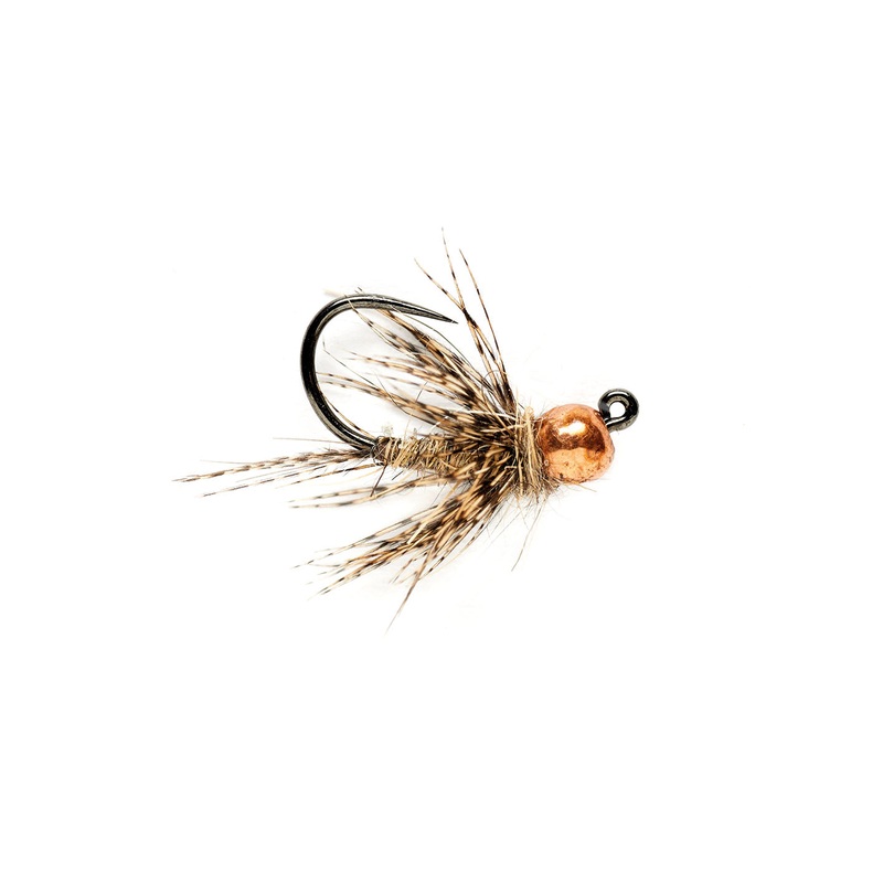 March Brown Jig Barbless by Fulling Mill