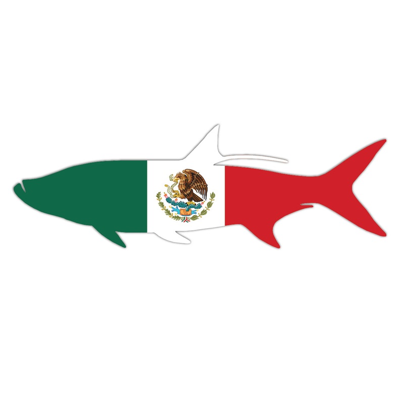 Mexico Tarpon Sticker|4″|7″