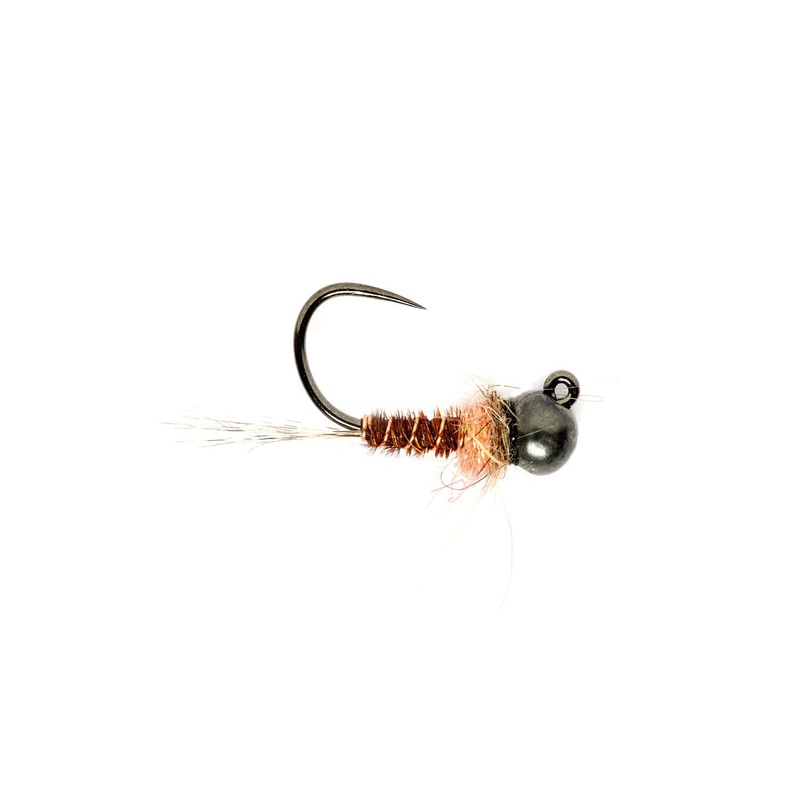 Pink Hot Spot Jig Barbless by Fulling Mill
