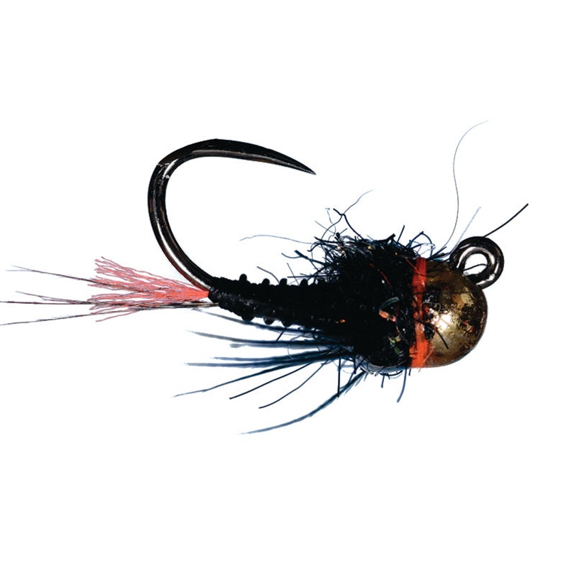 TNT Nymph Black // Tungsten Jighead Nymph by Solitude