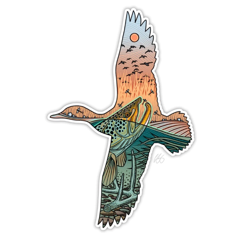 Casey Underwood Cast & Blast Decal