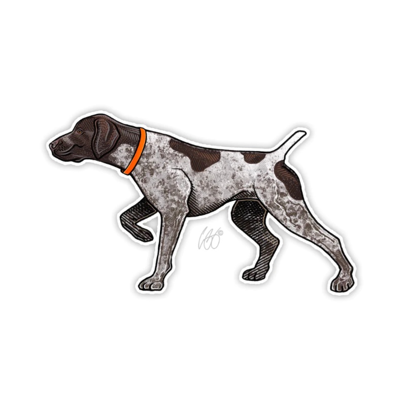 Casey Underwood German Shorthaired Pointer Decal