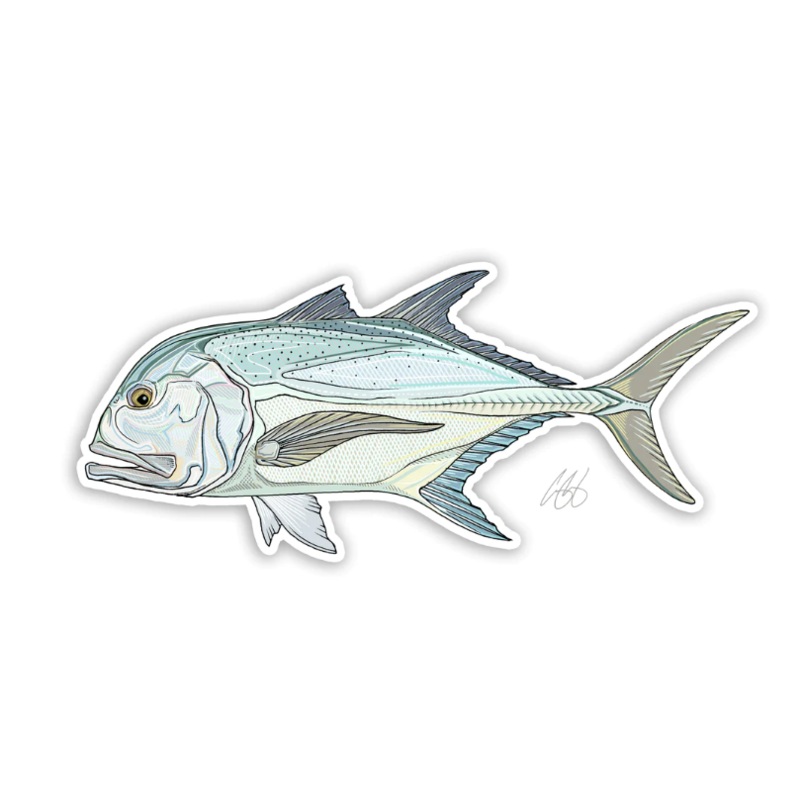 Casey Underwood Giant Trevally Decal