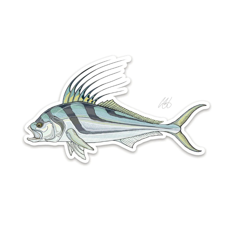 Casey Underwood Roosterfish Decal