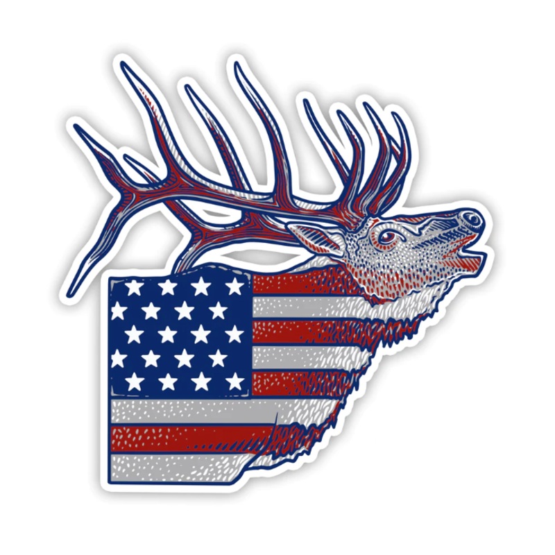 Casey Underwood USA Elk Decal