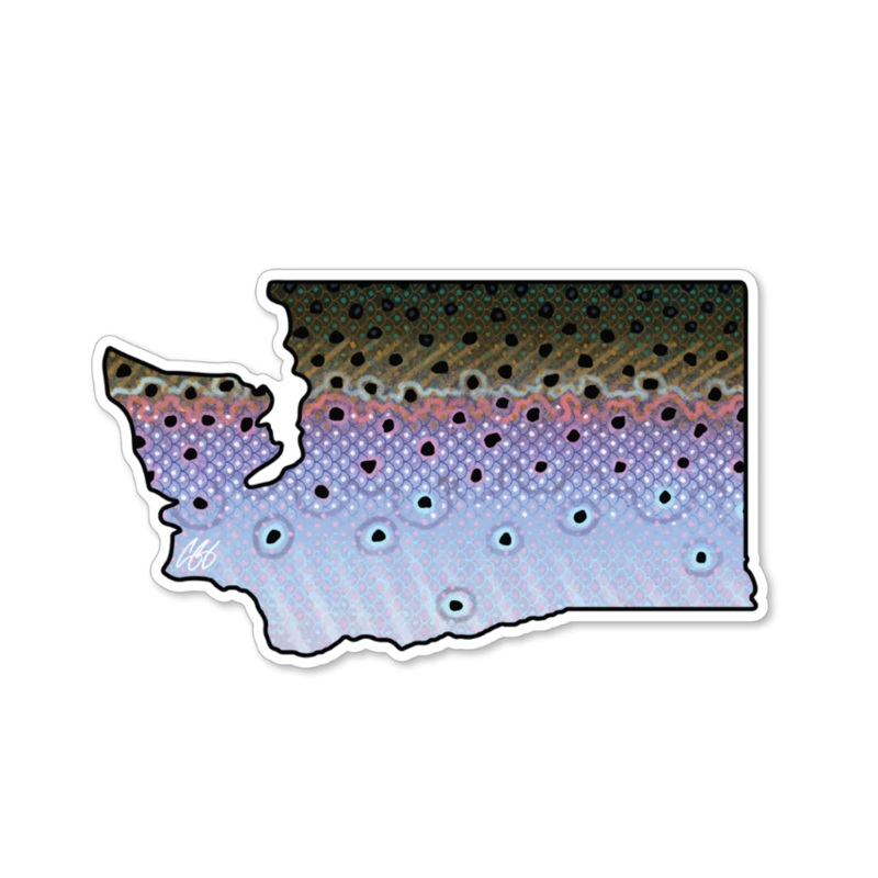 Casey Underwood Washington Steelhead Decal