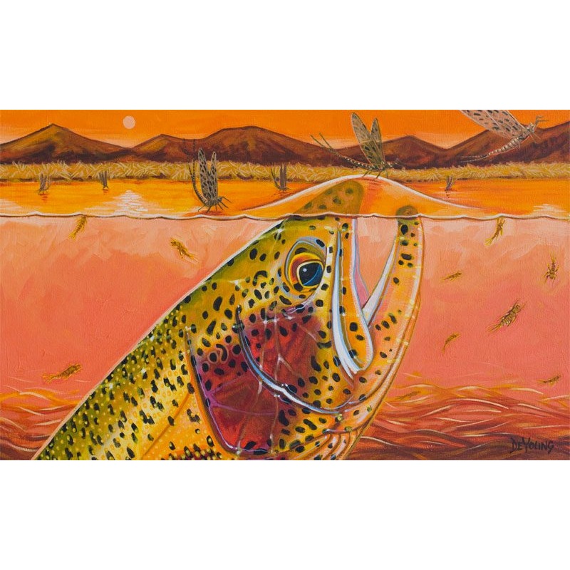 Deyoung Henry’s Fork Riser Canvas Print