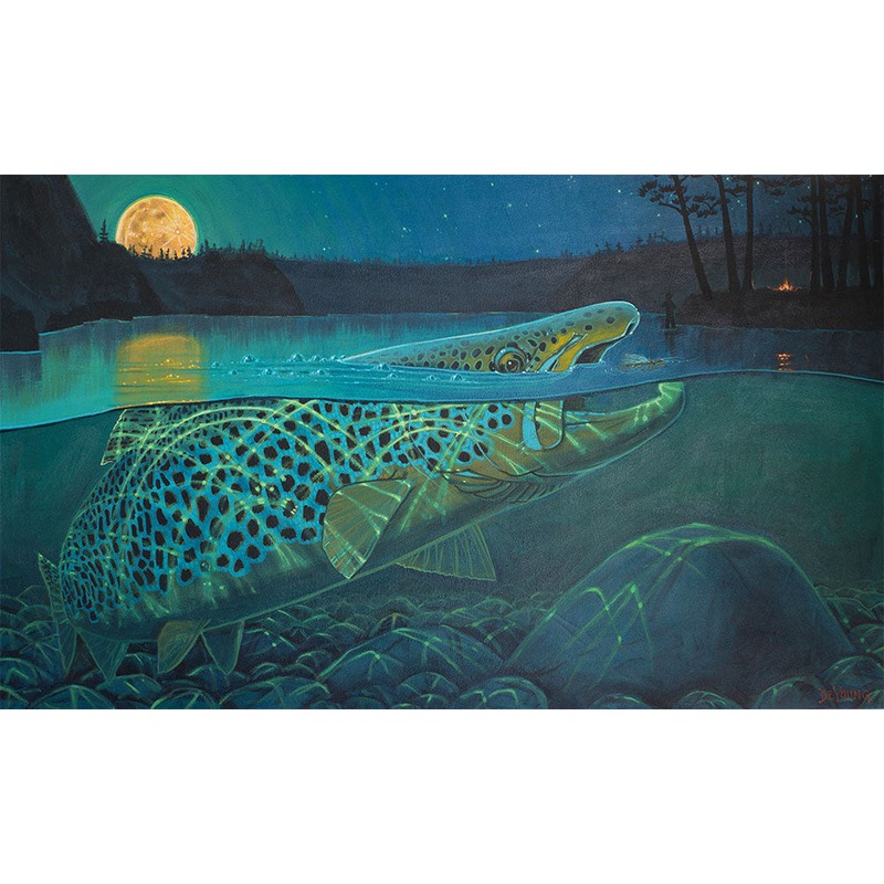 DeYoung Oxbow Campsite Canvas Print